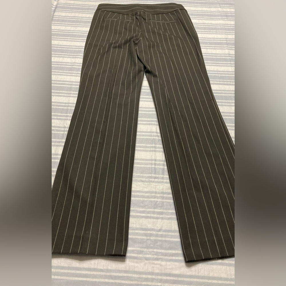 💛TODAY***$17***LOFT black and white pinstripe pants. - Picture 6 of 6